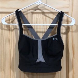 Women’s Under Armour Black sports bra